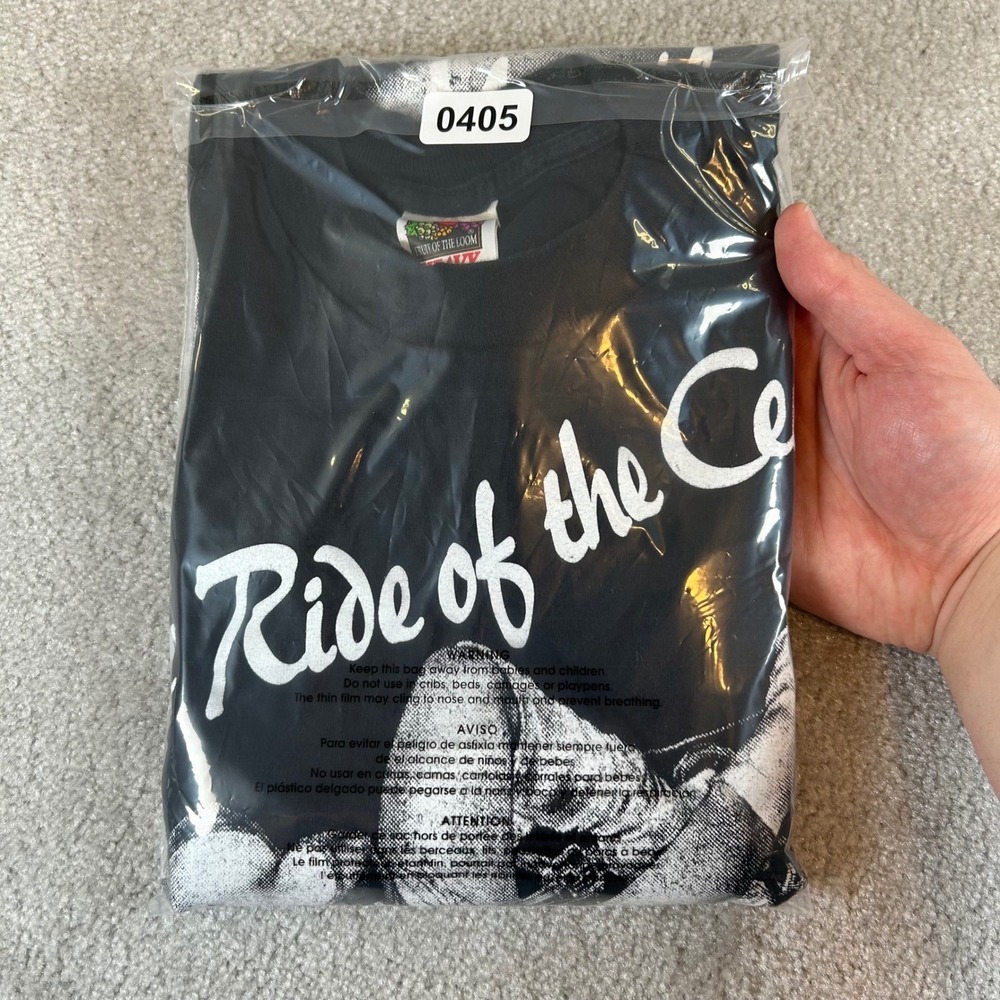 Vintage 1999 Myrtle Beach Spring Rally T-Shirt Men's L Black Ride of the Century - Picture 12 of 12